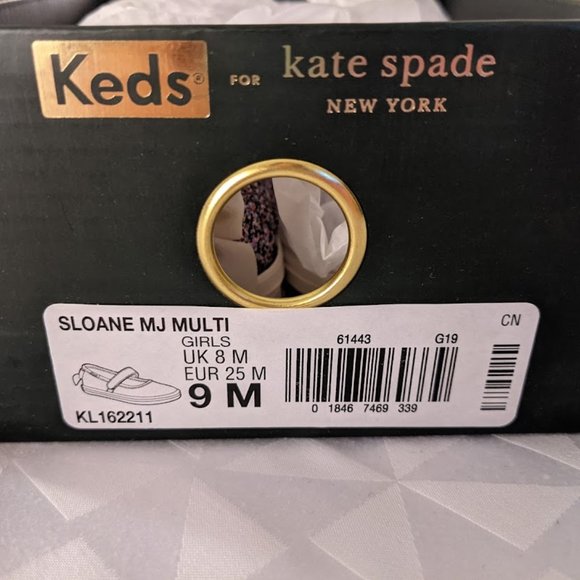 Keds x kate spade new york - Toddler Girl 9M - Picture 3 of 4